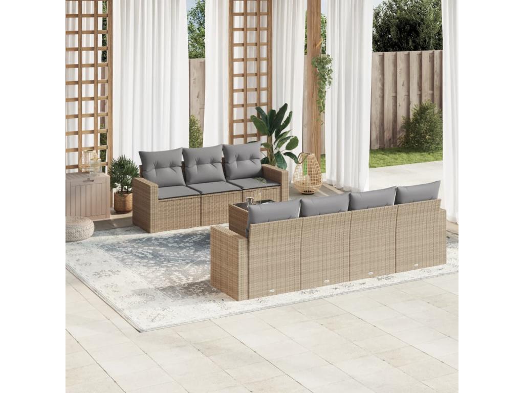 Outdoor Patio Set - Beige - 599564