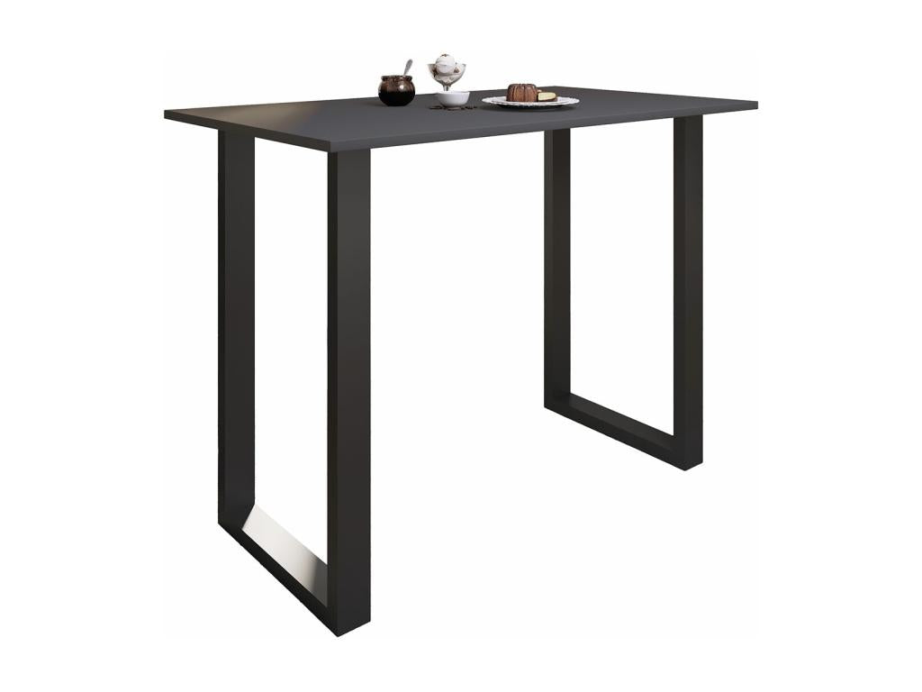 Bar Table 140 x 80 cm - Black