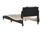 Faux Leather Bed Frame 80 x 200 cm - White