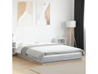Bed Frame 140 x 200 cm - Gray