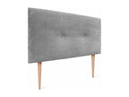 Velvet Headboard 160 x 115 - Gray