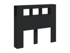 Headboard 120 x 18.5 x 103.5 cm - Black