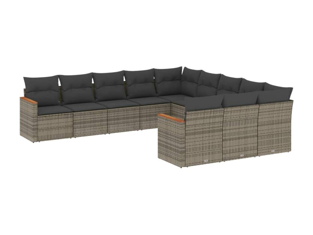 Outdoor Patio Set - Gray - 671813