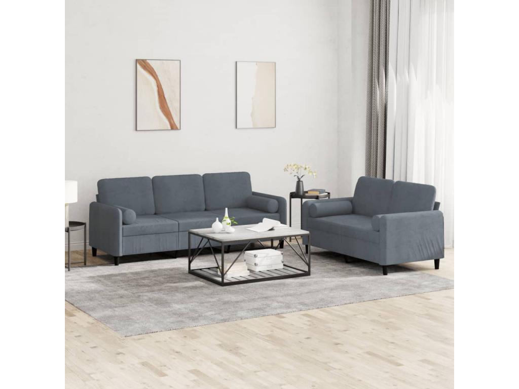 Velvet Home Furniture - Gray - 438934
