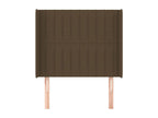 Fabric Headboard - Brown - 821282