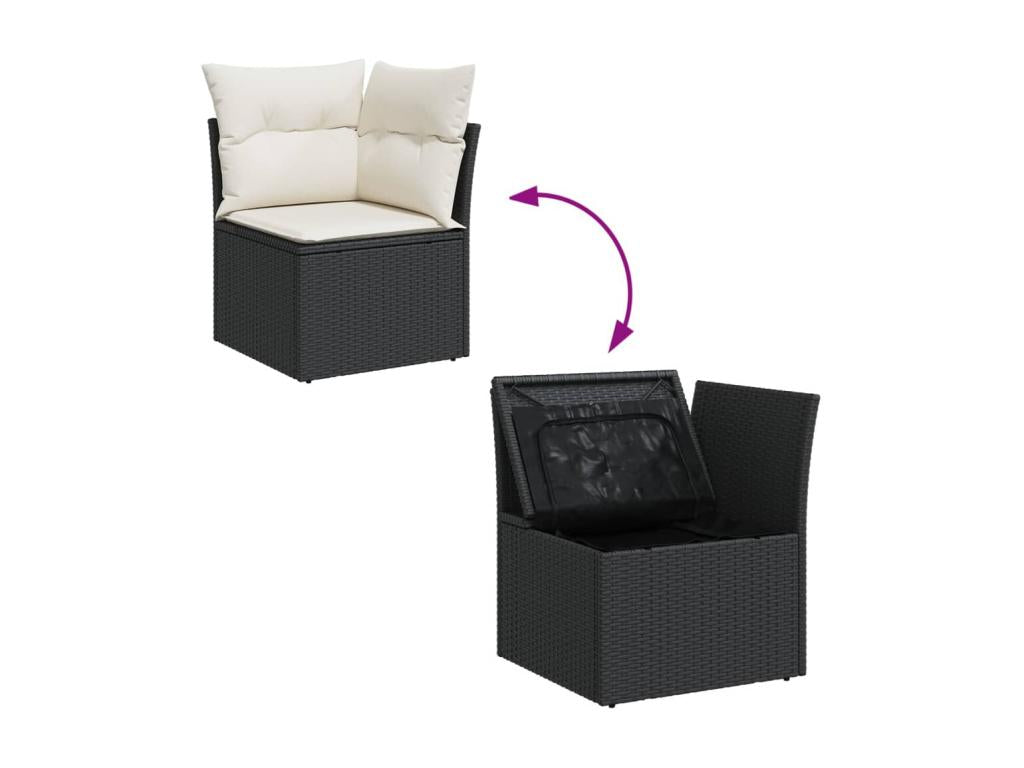 Outdoor Patio Set - Black - 404444