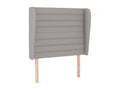 Fabric Headboard - Gray - 618739