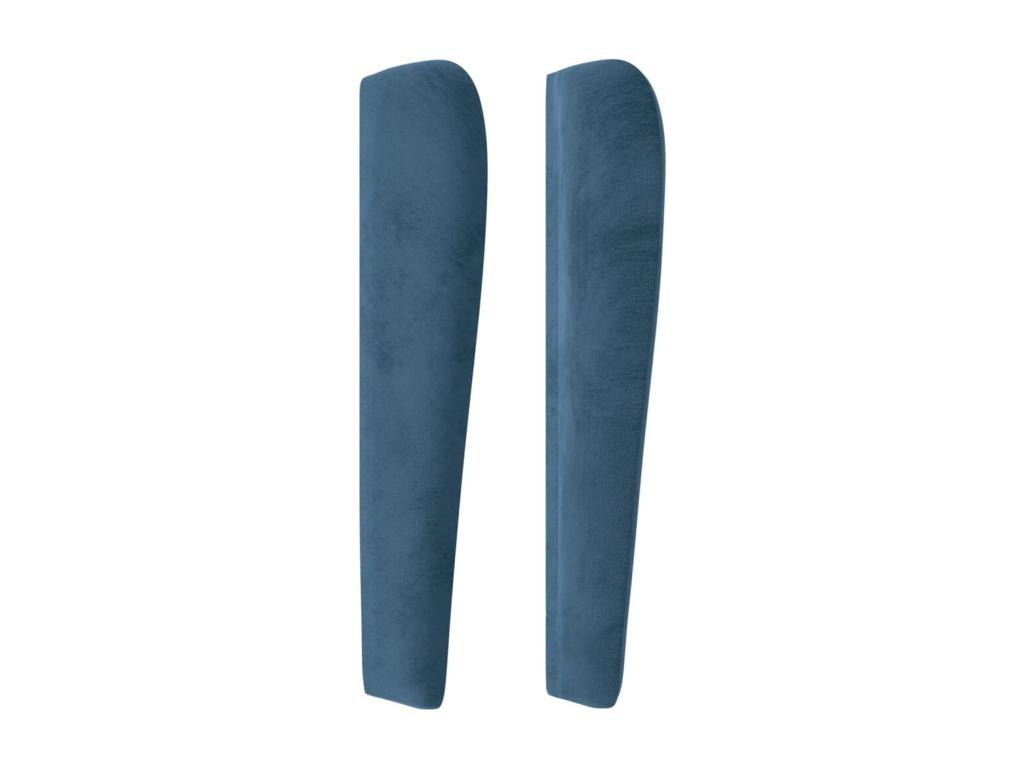 Velvet Headboard - Blue