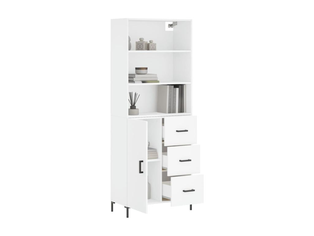 Sideboard 69.5 x 34 x 180 cm - White