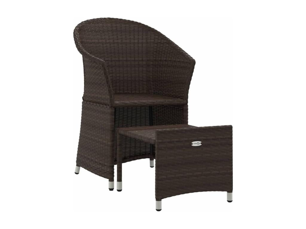 Outdoor Patio Set - Brown - 395605