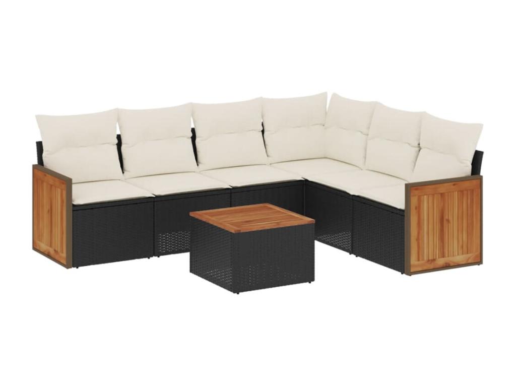 Outdoor Patio Set - Black - 460753