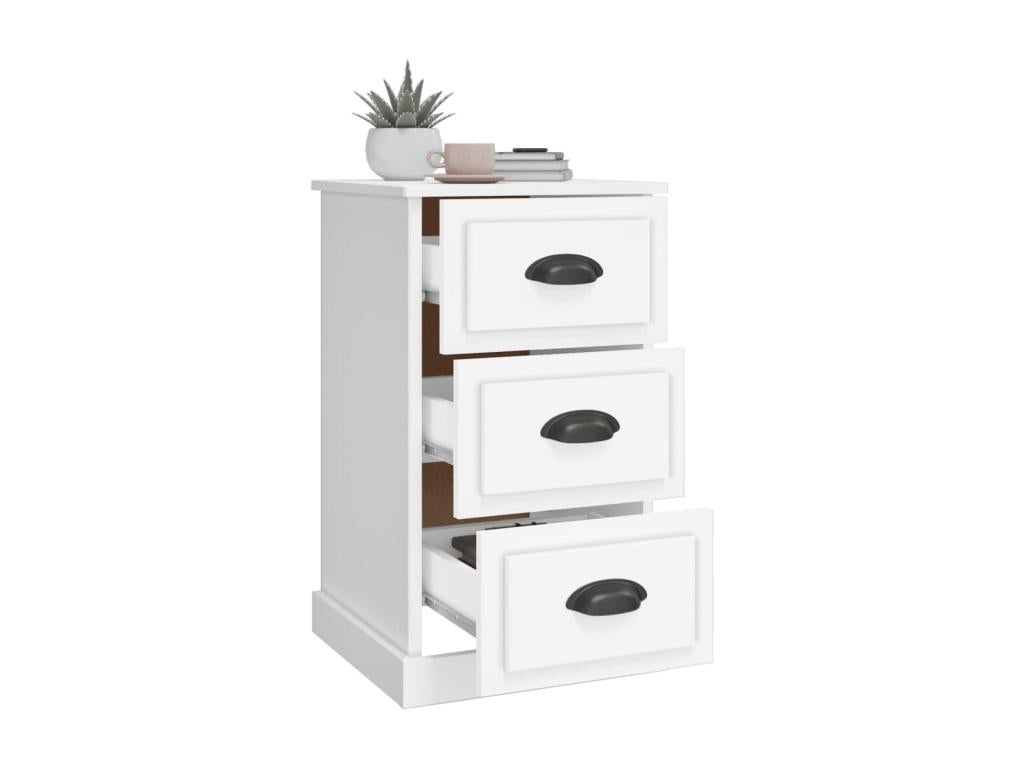 Nightstand 39 x 39 x 67 cm - White