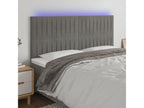 Velvet Headboard - Gray