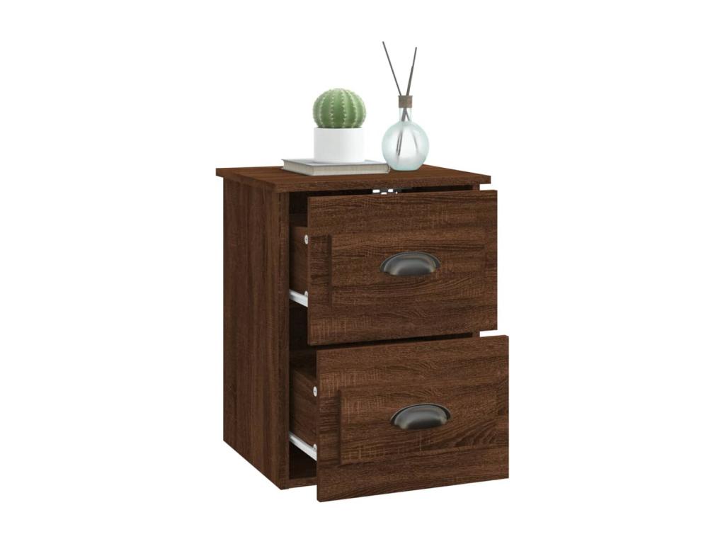 Nightstand 41.5 x 36 x 53 cm - Brown