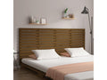 Solid Pine Wood Headboard 206 x 3 x 91.5 cm - Brown
