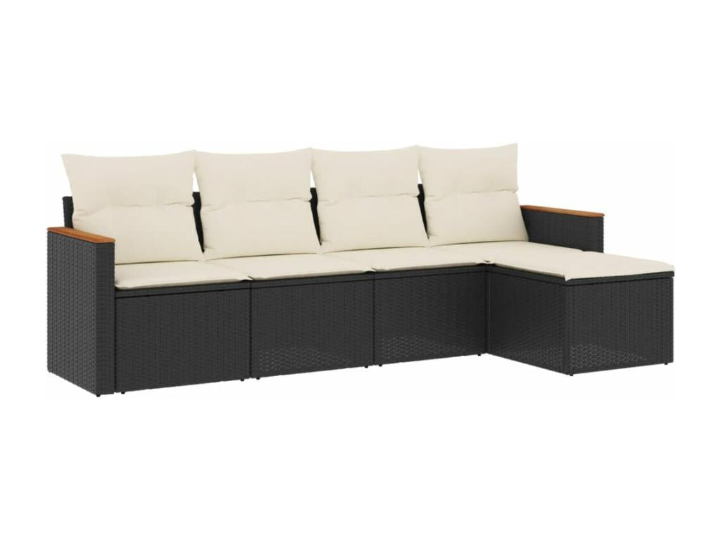 Outdoor Patio Set - Black - 435027