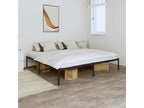 Metal Bed Frame 180 x 200 cm - Black
