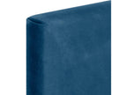 Velvet Headboard 80 x 60 - Blue