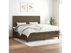 Slatted Bed Base 200 x 200 cm - Brown