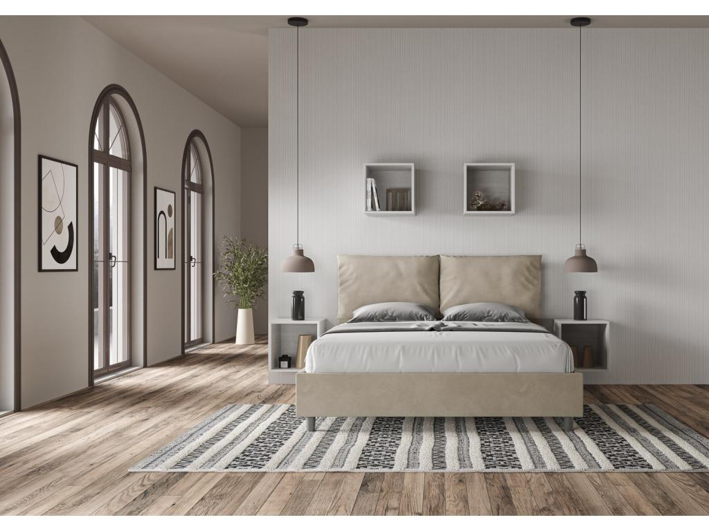 Slatted Bed Base 160 x 200 - Beige