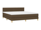 Slatted Bed Base 160 x 200 cm - Brown
