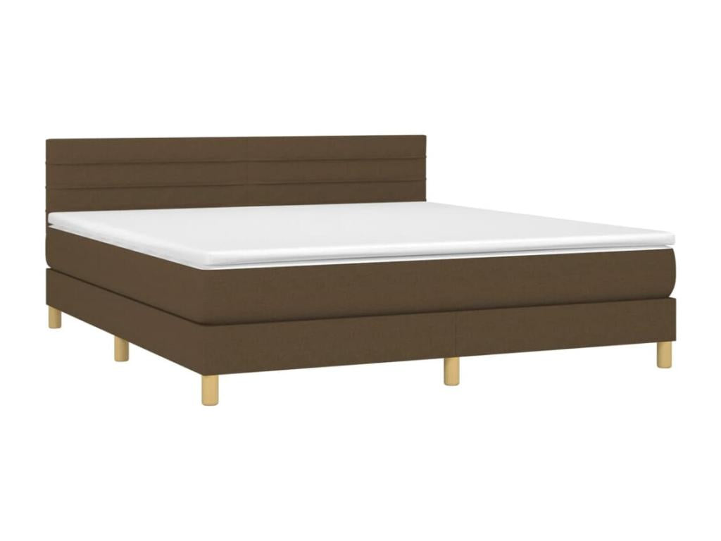 Slatted Bed Base 160 x 200 cm - Brown