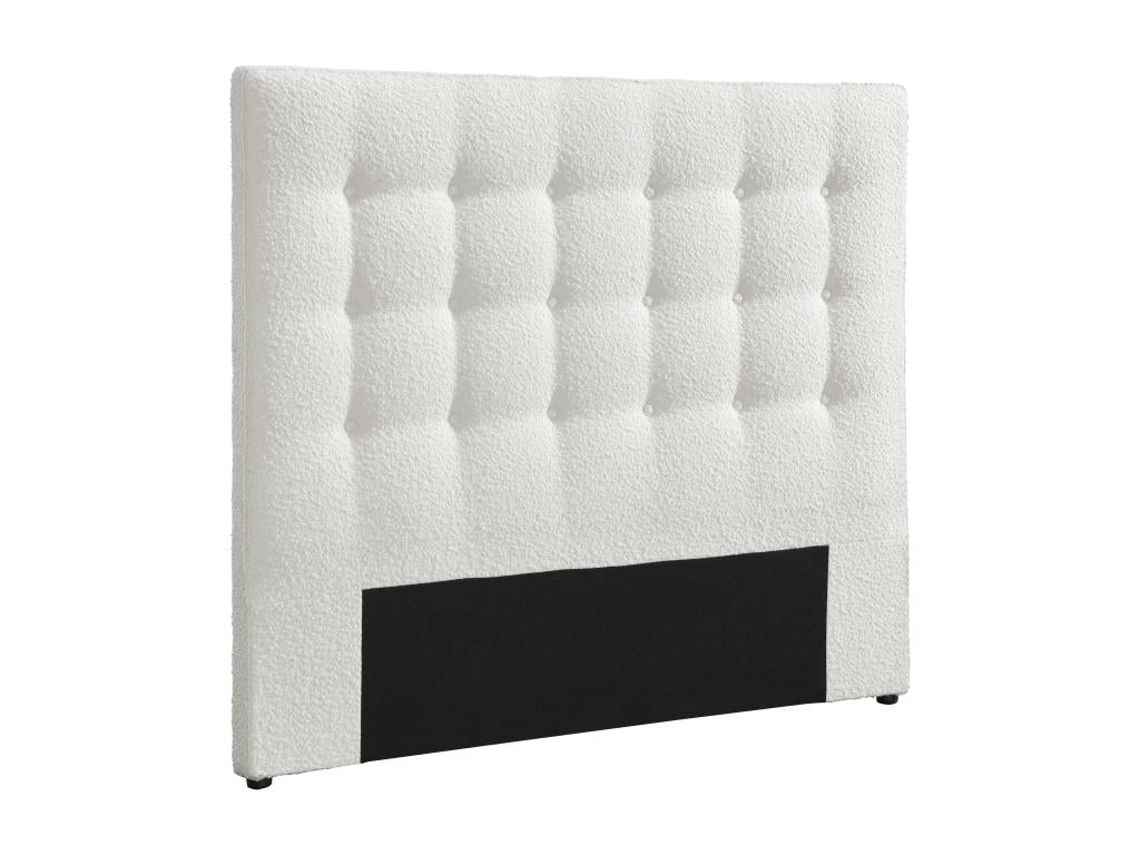 Fabric Headboard - White